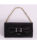 NWT Kate Spade Milou Rosewood Place Leather Ribbon Bow Clutch Wallet/Wri... - £33.65 GBP