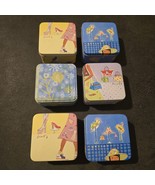 Lot of 6 Vintage 2000s Fossil Watch Tin Boxes – Gift Storage Holder Display - $33.88 CAD