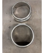 1960 Chevy Impala BelAir Biscayne Headlight Bucket Molding Trim Rings El... - $272.76 CAD
