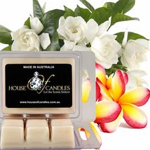 Frangipani Gardenia Jasmine Eco Soy Candle Wax Melts Clam Packs Hand Poured - £11.25 GBP+
