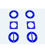 USA MADE,  &quot;6  COMPOSITE GASKETS&quot; FITS 921.153101 SEARS CRAFTSMAN AIR CO... - $147.03 MXN