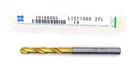OSG 10166005 #19 (0.1660) EXGDS Stub Drill Ex-Gold Drill Bit - $14.99