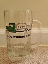 Bloomsburg Fair Bloomsburg PA Glass/Mug Beverage for Beer/Etc Vintage 1994  - $14.99