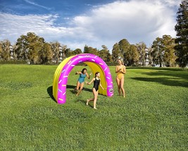 BigMouth Stacked Donuts Sprinkler Tunnel Over 6 ft Tall Easy Setup Ages 3+ - $82.21