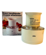 Braun Hand Blender Chopper Attachment for Models MR7 MR72 ~ w/Hardware &amp;... - $22.37 CAD