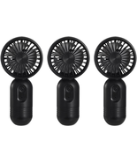 Portable Mini 3-Pack Handheld Personal Small Fan with 3-Speed for Travel... - $23.06