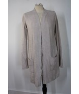 Barefoot Dreams S Beige CozyChic Lite Long Weekend Open Cardigan Sweater... - $56.99