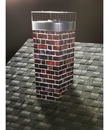 Chimney Housing Faux Chimney Cover FULL KIT Red Brick RB3 72&quot;x18&quot;x18&quot; - $985.05