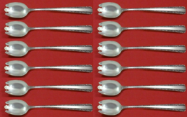 Candlelight by Towle Sterling Silver Ice Cream Dess. Fork Custom Set 12 pcs 6" - €518,86 EUR