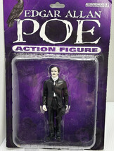 Accoutrements 5.25&quot; Edgar Allan Poe action figure See Raven Crow Loose - $19.62