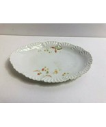 Carlsbad China Austria Relish Plate, Floral, 8.75&quot;, Vintage - £5.82 GBP