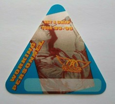 Aerosmith Backstage Pass Original Get A Grip 1993-1995 Tour Hard Rock Music Blue - £7.60 GBP