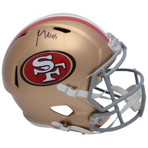George Kittle Autographed San Francisco 49ers Full Size Speed Helmet Fanatics - £350.32 GBP