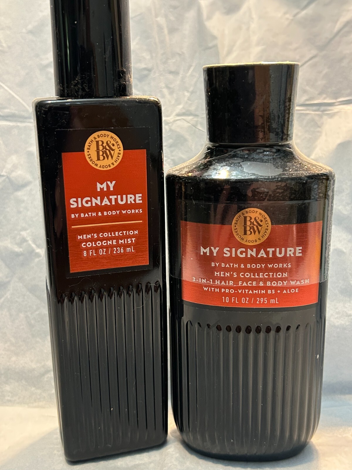 MY SIGNATURE Men&#39;s Bath &amp; Body Work Cologne Mist &amp; 3-in-1 Hair, Face &amp; B... - $32.31