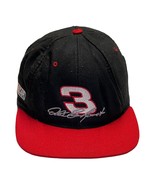 VTG Nutmeg Mills Unisex Black Red Dale Earnhardt #3 Nascar Racing Snapba... - $23.70