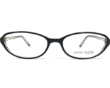 Anne Klein Eyeglasses Frames AK8027 117 Black Clear Round Full Rim 51-16... - $51.28