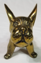 Vintage Jennings Brothers Brass French Bulldog Art Deco Figural Sculpture - £98.72 GBP