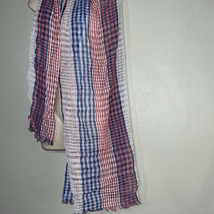 Women’s lightweight, red, white and blue scarf - $5.49