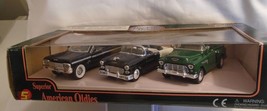Superior American Oldies Original UnOpened Box Chevrolet Bowtie 2 car + Green - $74.25