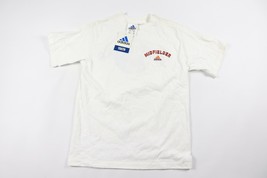 NOS Vtg 90s Adidas Youth Large Spell Out Midfielder Soccer Shirt White C... - $367.72 MXN