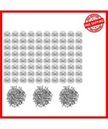 Clear Rubber Feet and Stainless Steel Screws Set - 120 Pieces for Furnit... - $39.93 CAD