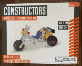 Constructors Motorized Construction Kit Three Wheeler 129 pieces - $9.89