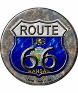 Kansas Route 66 Novelty Circle Coaster Set of 4 - €17,21 EUR