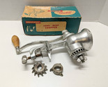 Universal no. 2 Food Chopper meat grinder, hand cranked w/ Box Pieces - ... - $17.77
