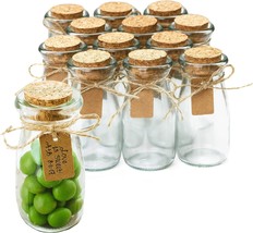 Otis Classic Small Glass Jars With Lids: Set Of 12 Miniature Glass, And Spices. - £29.18 GBP