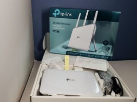 TP-Link Archer C9 AC1900 Dual-Band Wi-Fi Router White open box tested works - £55.26 GBP