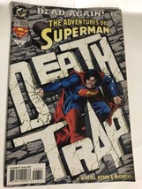 Adventures Of Superman #517 Comic Book Death Trap 1994 Vintage - £3.88 GBP