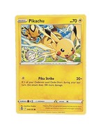 2022 Pokemon TCG Silver Tempest Pikachu 49/195 NM - £1.17 GBP