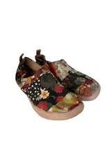 UIN U in Story TOLEDO Floral Canvas Slip On Walking Shoes US 8.5 - $35.51