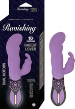 Ravishing Rabbit Lover Dual Motor Silicone Vibrator - £25.28 GBP