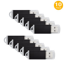 10PCS 4GB USB 2.0 Flash Drive Rectangle Model Thumb Pen Drive Flash Memory Stick - £32.57 GBP