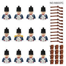 Medieval Military Roman Soldier French Cavalry Figures BuildingBlock M8037C-1SET - $23.99