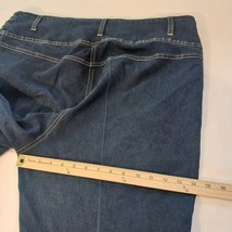 Gold Flava Womens Blue Jeans Denim Straight Leg Size Plus 20 Measured 38x28 image 12