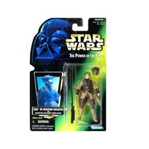 Star Wars: Power of the Force Green Card Leia in Boushh Disguise Action Figure b - £20.73 GBP