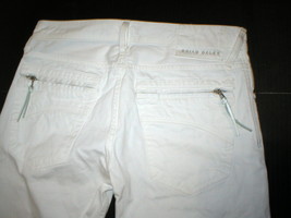 New Mens 31 32 X 34 Designer Brian Dales Pants Italy White Logo Cotton Z... - £330.02 GBP