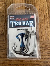Eagle Claw Trokar Swimbait Hook Size 4/0-Brand New-SHIPS N 24 HOURS - £14.59 GBP