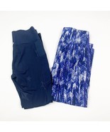 Gap Fit Womens Activewear Compression Pants Blue Size Small Pull On - Lo... - $211.65 MXN
