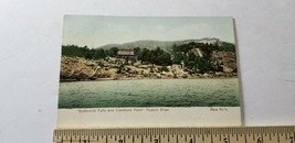 Antique 1907 COLORED POSTCARD Buttermilk Falls &amp; Cranstons Hotel HUDSON ... - $8.55