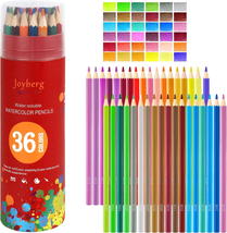 Watercolor Pencils 36-Color, Water Color Pencils Set, Artist Drawing Pencils, Co - £13.09 GBP