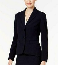 Nine West One-Button Shawl Collar Stretch Jacket Nightsky ,Size 6 - £32.86 GBP