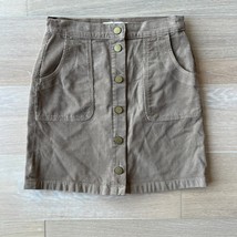 Tory Burch Lucitano Corduroy Mini Skirt sz 2 - £36.87 GBP