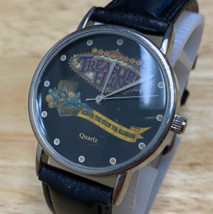 VTG Treasure Hunt Unisex Silver Tone Japan Movt Analog Quartz Watch~New Battery - £15.17 GBP