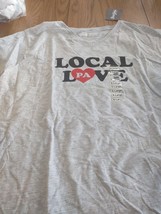 Local Pennsylvania Love Size XL T-Shirt Women&#39;s - £15.73 GBP