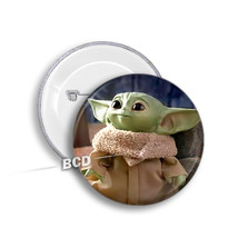 Baby Yoda BUTTON Pin Pinback Buttons Disney Badge Gift - $2.99