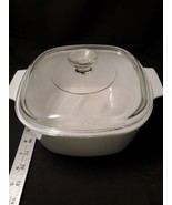 Corning Ware “Winter Frost White” A-3-B  3 Liter Casserole Dish W/Lid - £17.28 GBP