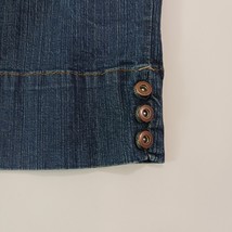 Style & Co. Women's Blue Cotton Blend Denim High Capri Jeans Size 24W (44×19) image 14